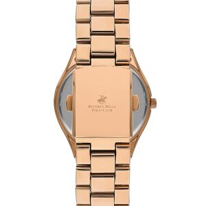 Beverly Hills Polo Club BP3365C.410 Kol Saati | 37 mm Diamond Serisi Rose Gold Kadın Saat, Safir Cam