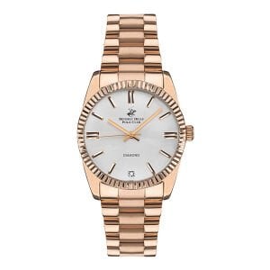 Beverly Hills Polo Club BP3172C.430 Kol Saati | 36 mm Rose Gold Kasa, Diamond Serisi, Quartz Mekanizma Kadın Saat