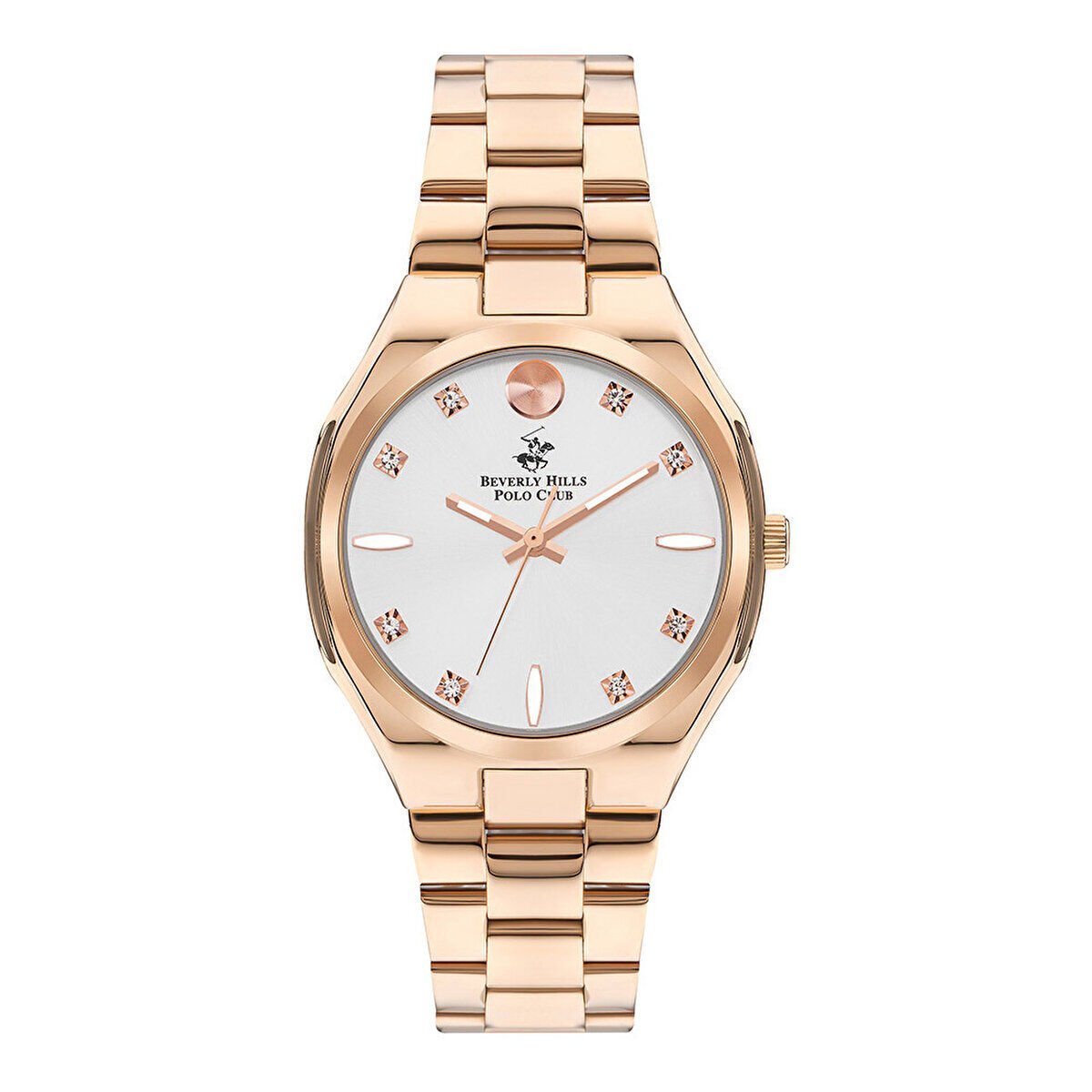 Beverly Hills Polo Club BP3385C.430 Kol Saati | 36 mm Rose Gold Kasa, Taşlı Kadran