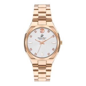 Beverly Hills Polo Club BP3385C.430 Kol Saati | 36 mm Rose Gold Kasa, Taşlı Kadran