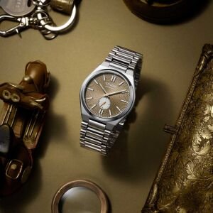 Citizen NK5010-51X Erkek Kol Saati | 40 mm Paslanmaz Çelik Kasa, Altın Dokulu Kadran, Otomatik Mekanizma