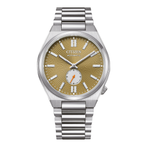 Citizen NK5010-51X Erkek Kol Saati | 40 mm Paslanmaz Çelik Kasa, Altın Dokulu Kadran, Otomatik Mekanizma