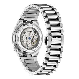 Citizen NK5010-51L Erkek Kol Saati | 40 mm Paslanmaz Çelik Kasa, Mavi Dokulu Kadran, Otomatik Mekanizma