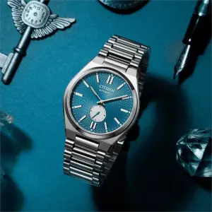 Citizen NK5010-51L Erkek Kol Saati | 40 mm Paslanmaz Çelik Kasa, Mavi Dokulu Kadran, Otomatik Mekanizma
