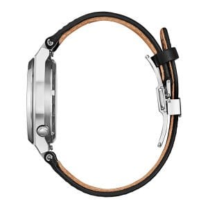 Citizen Tsuyosa NK5010-01H Erkek Kol Saati | 40 mm Paslanmaz Çelik Kasa, Siyah Deri Kordon, Otomatik Mekanizma