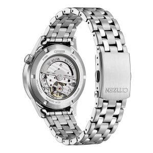 Citizen NH9131-73A Erkek Kol Saati | 40 mm, Open Heart Beyaz Kadran, Otomatik Mekanizma